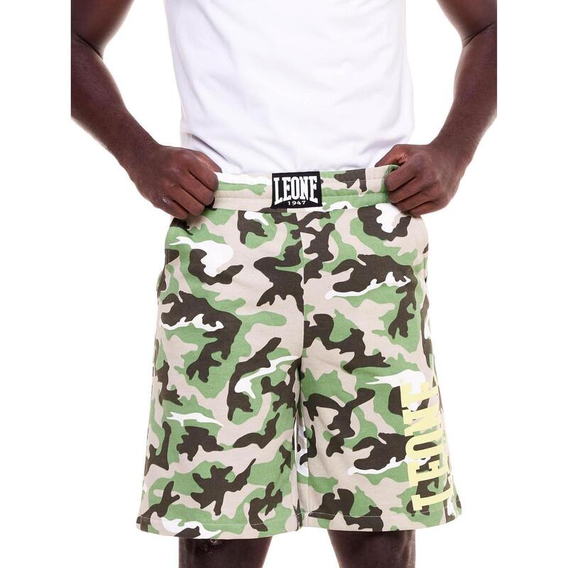 Pantalones cortos deportivos para hombre camuflaje Leone Bold Color