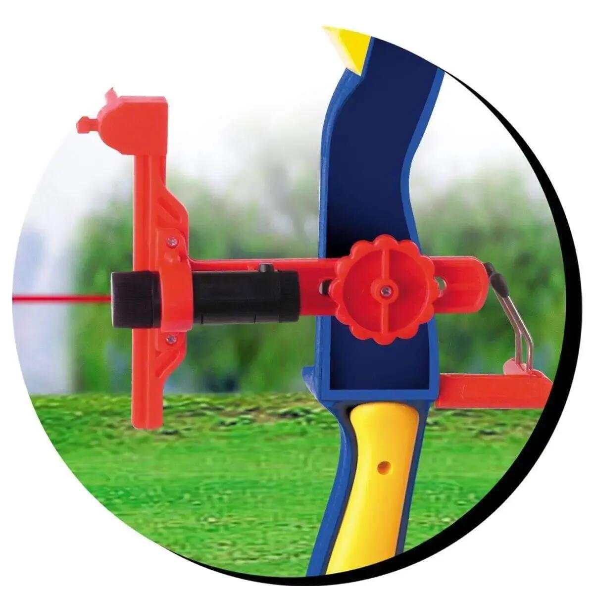 Arc cu infrarosu 76 cm pentru copii, 4 sageti si tolba 5/7