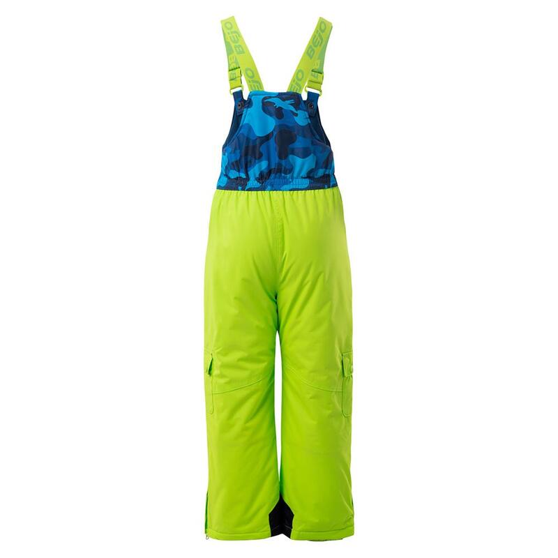 Bambini Pantaloni Da Sci Bejo Halvar Verde Lime Blu