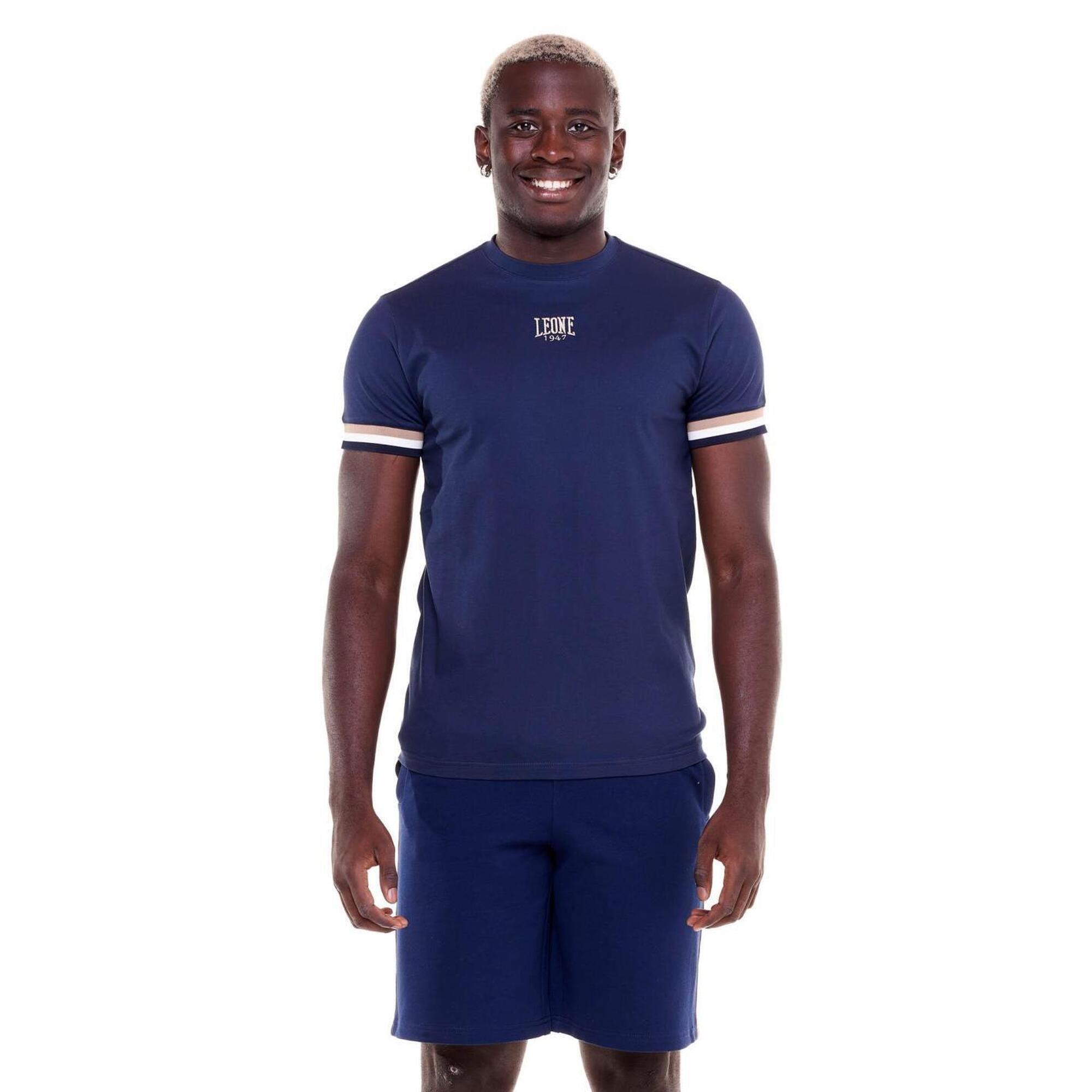 Leone 1947 Apparel - T-shirt Sportif Pour Homme Leone Earth Tones - T-shirt Manches Courtes - Bleu - 40 M - Decathlon