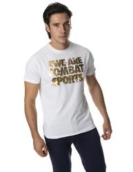 T-shirt à manches courtes homme doré