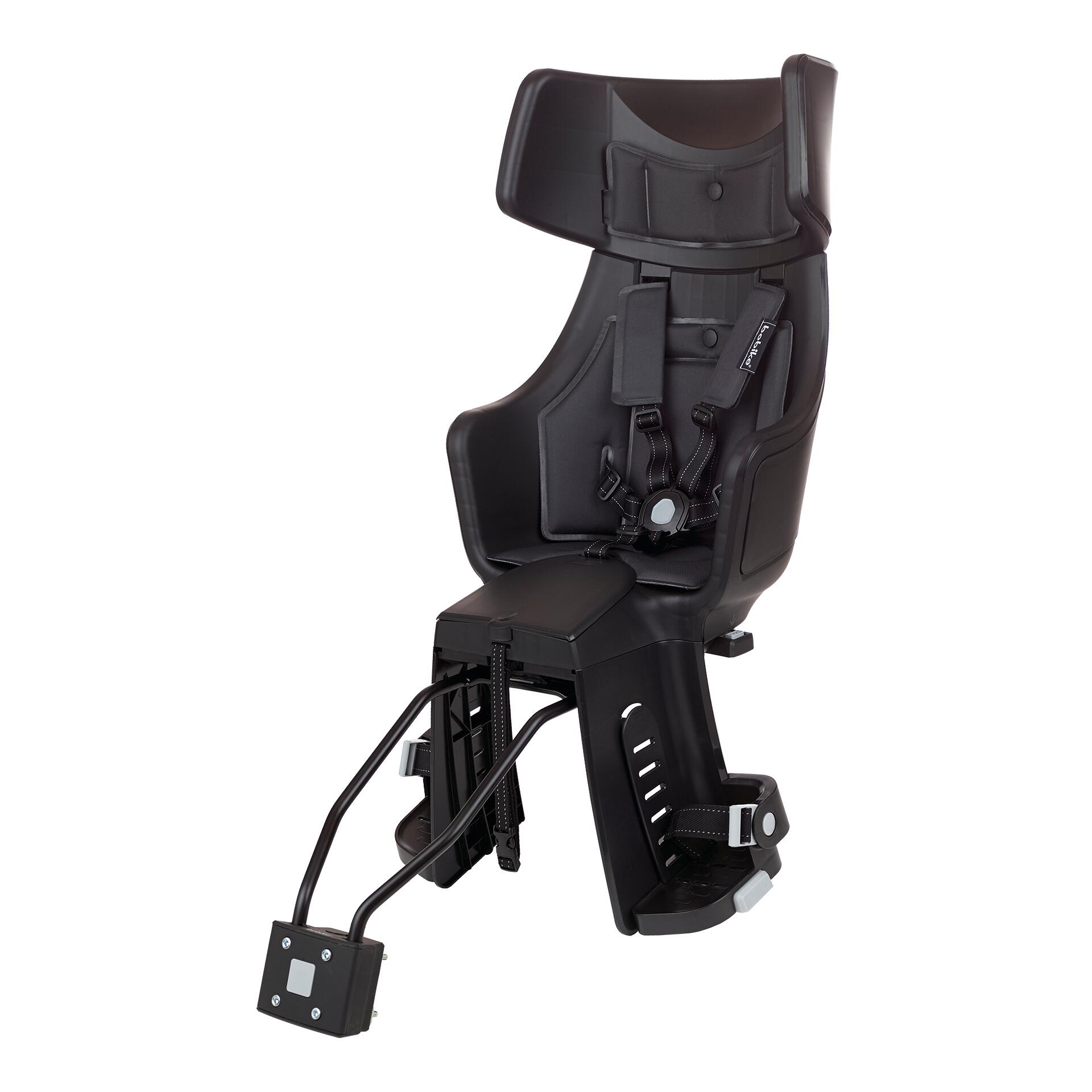 BOBIKE Fotelik dziecięcy Maxi Tour EXCLUSIVE Plus stelaż, Urban Black