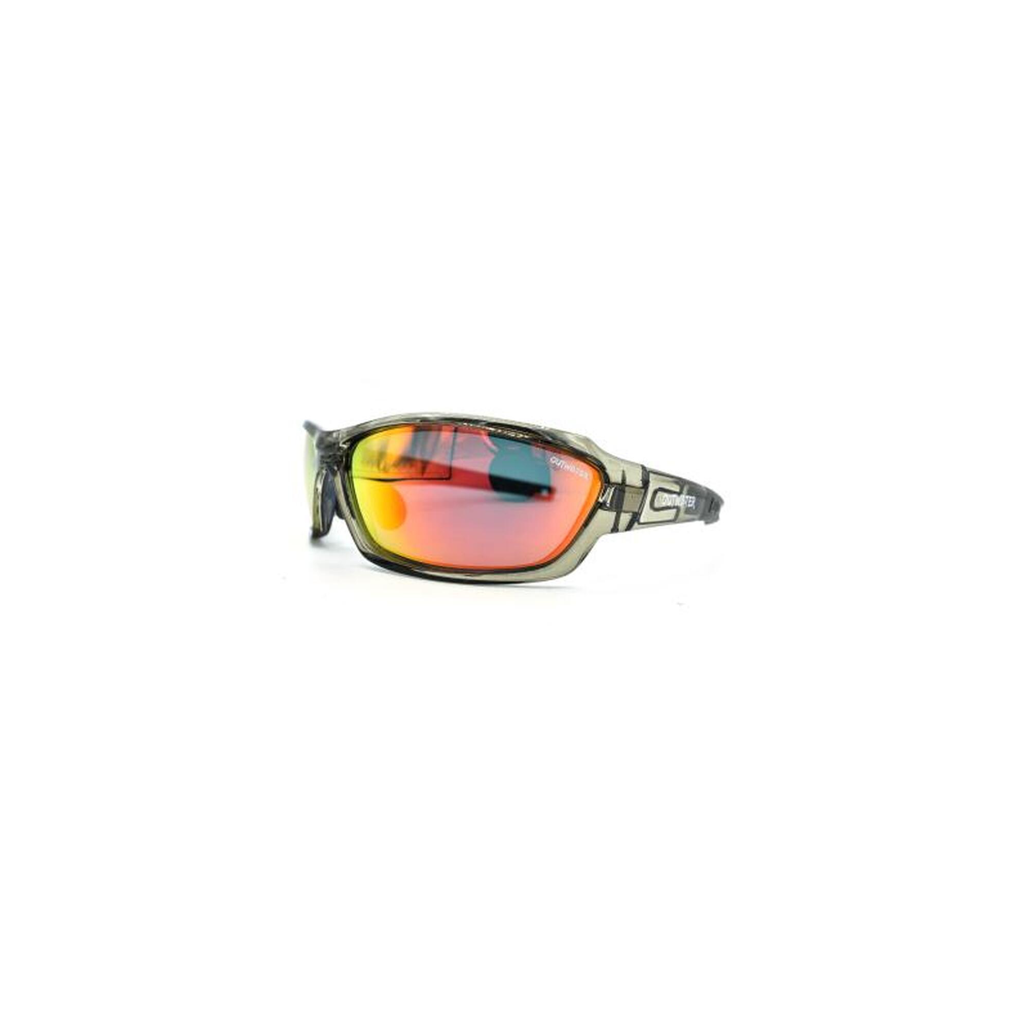 Lunettes De Glacier Bertoni Alps – Polarisées – Anti-UV – Coques Latérales En Cuir – 20 G – Pour Alpinisme, Trekking, Ski