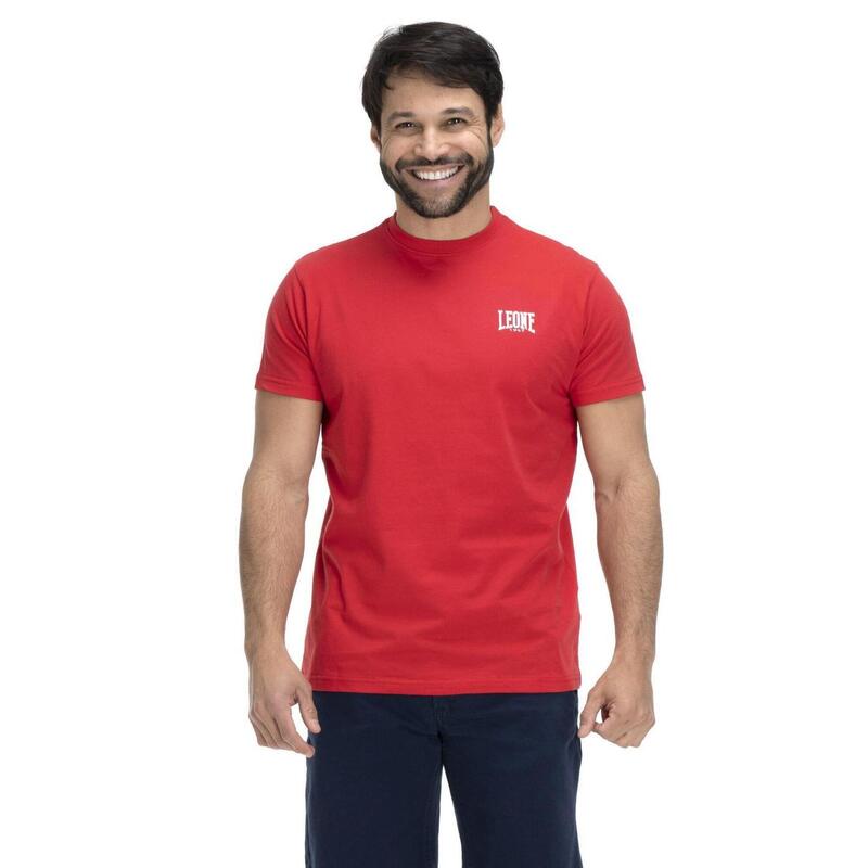 T-shirt a maniche corte da uomo logo piccolo Basic