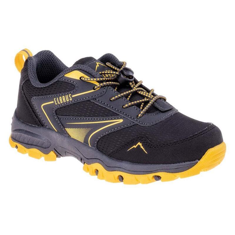 Scarpe Da Passeggio Contrasto Bambini Elbrus Faltis Fantasma Nero Zafferano CH10247 Scarpe Da Passeggio Contrasto Bambini Elbrus Faltis Fantasma Nero Zafferano CH10247