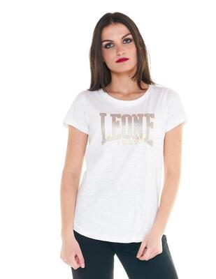 T-shirt met korte mouwen voor dames gold & silver