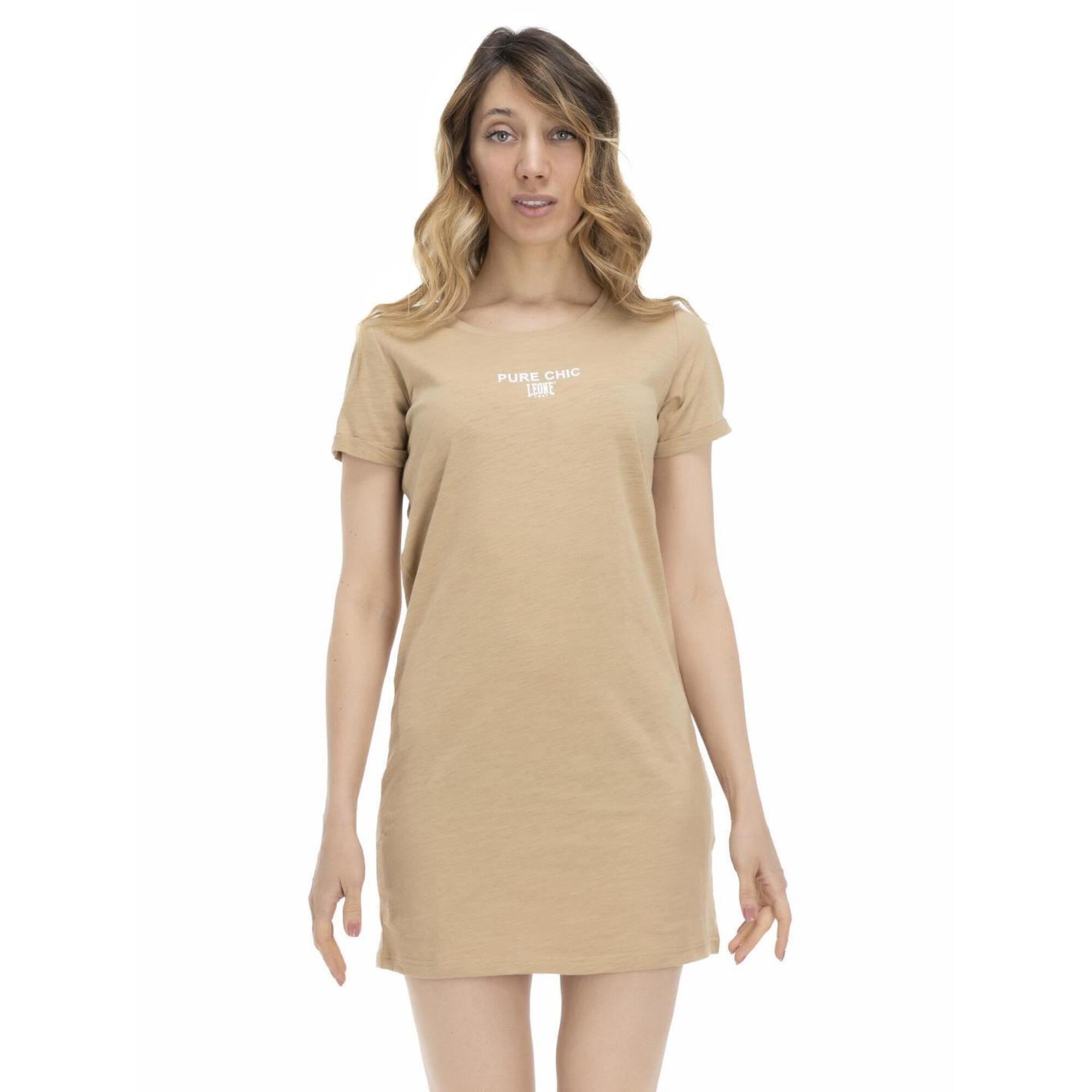 Leone 1947 Apparel - Maxi T-shirt Femme Leone Earth Tones - T-shirt Manches Courtes - Beige - S - Decathlon