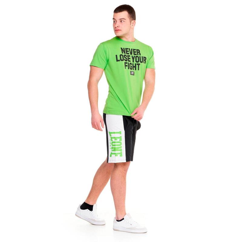 Heren t-shirt korte mouwen Fight Fluo