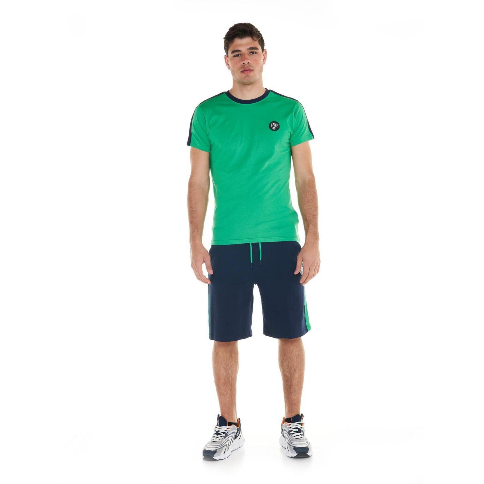 Leone 1947 Apparel - Ensemble Maillot Homme Avec T-shirt Et Bermuda Leone Academy - Survêtement - Bleu|vert - 52 2xl - Decathlon