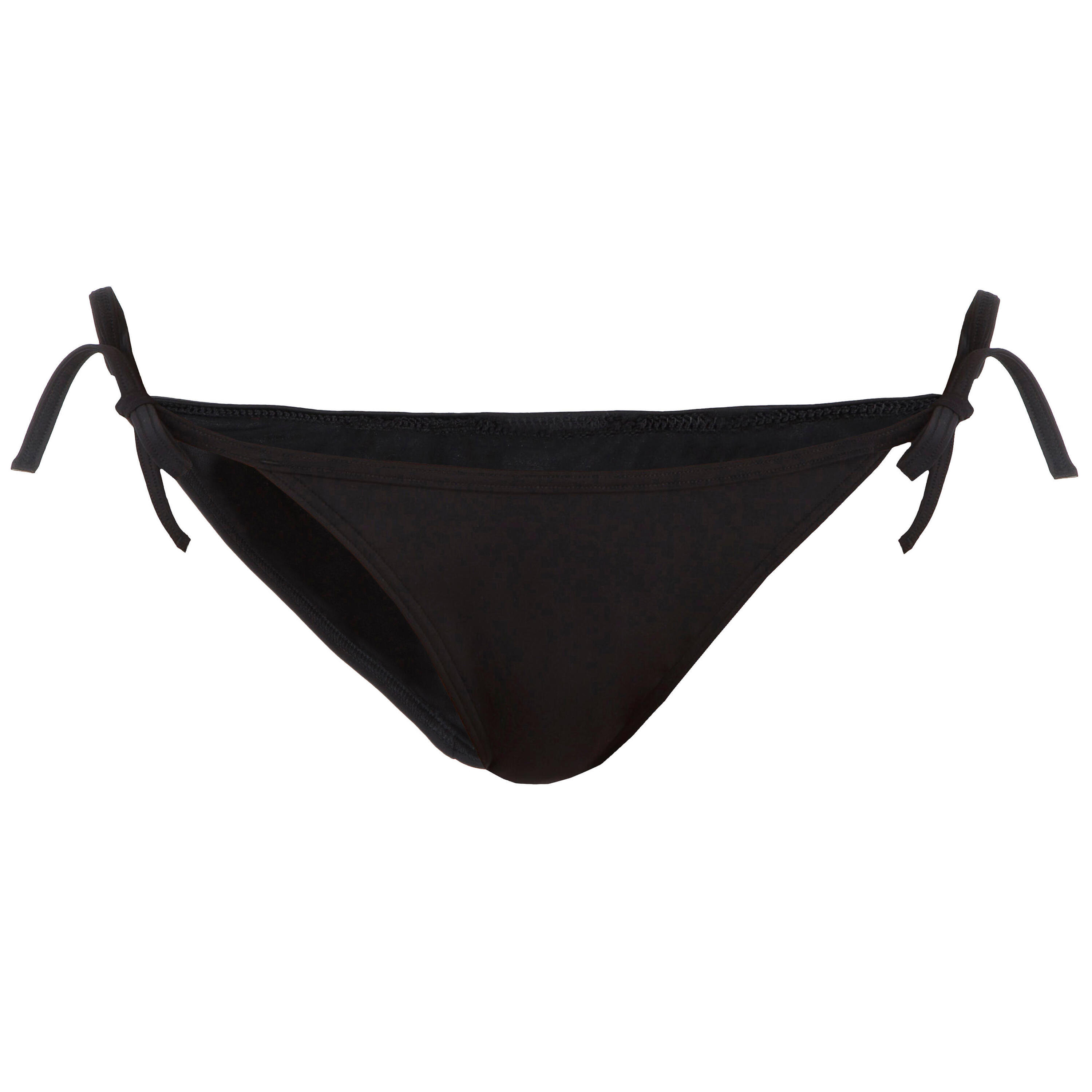 OLAIAN REFURBISHED WOMENS SIDE-TIE BRIEFS SOFY BLACK- A GRADE