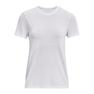 Under armour seamless stride hardloop-t-shirt voor dames