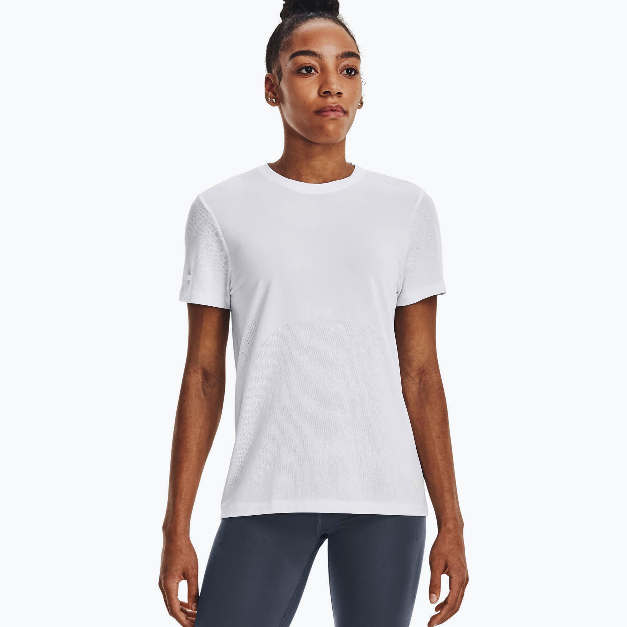 T-shirt de course à pied Under Armour Seamless Stride pour femmes 3/5
