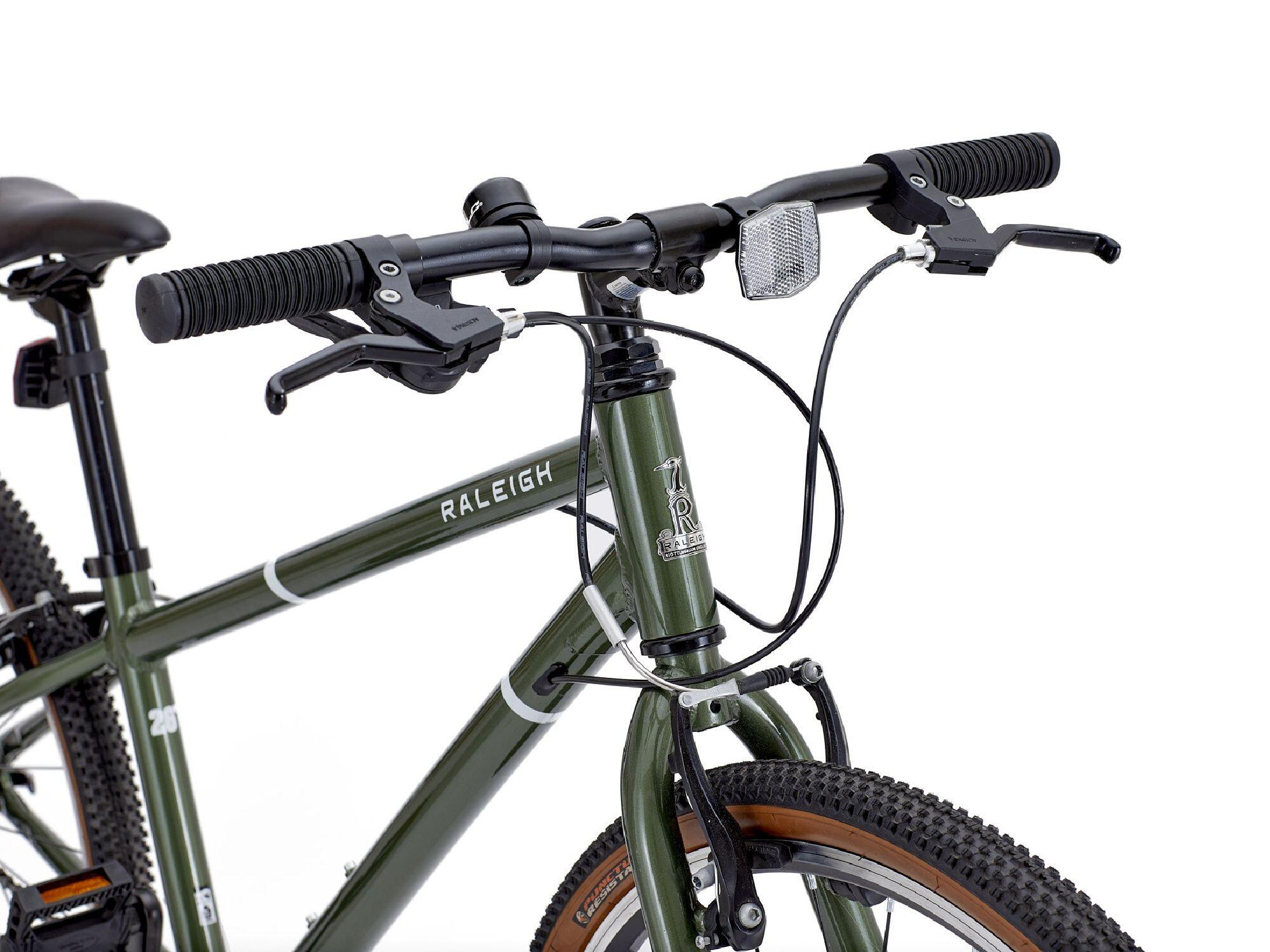 Raleigh POP 26" 8 Speed Alloy Childrens Bike KHAKI GREEN 4/5
