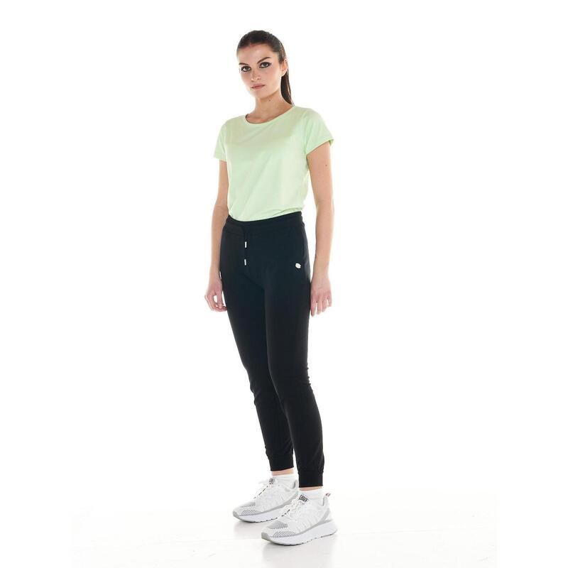 Pantalon de jogging pour femme avec revers basique