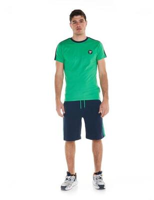 Set bestaande uit t-shirt en korte broek heren academy