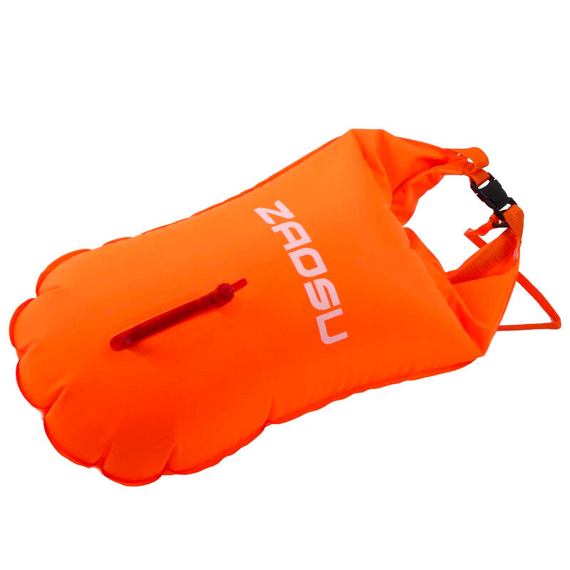 Schwimmen Boje Freiwasser leuchtend - Safety Buoy orange
