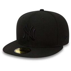 Casquette New Era Black On Black, Noir, Unisexe