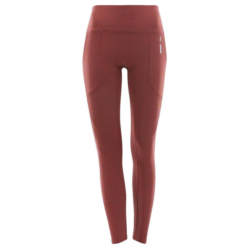 Legging de sport femme haricot rouge