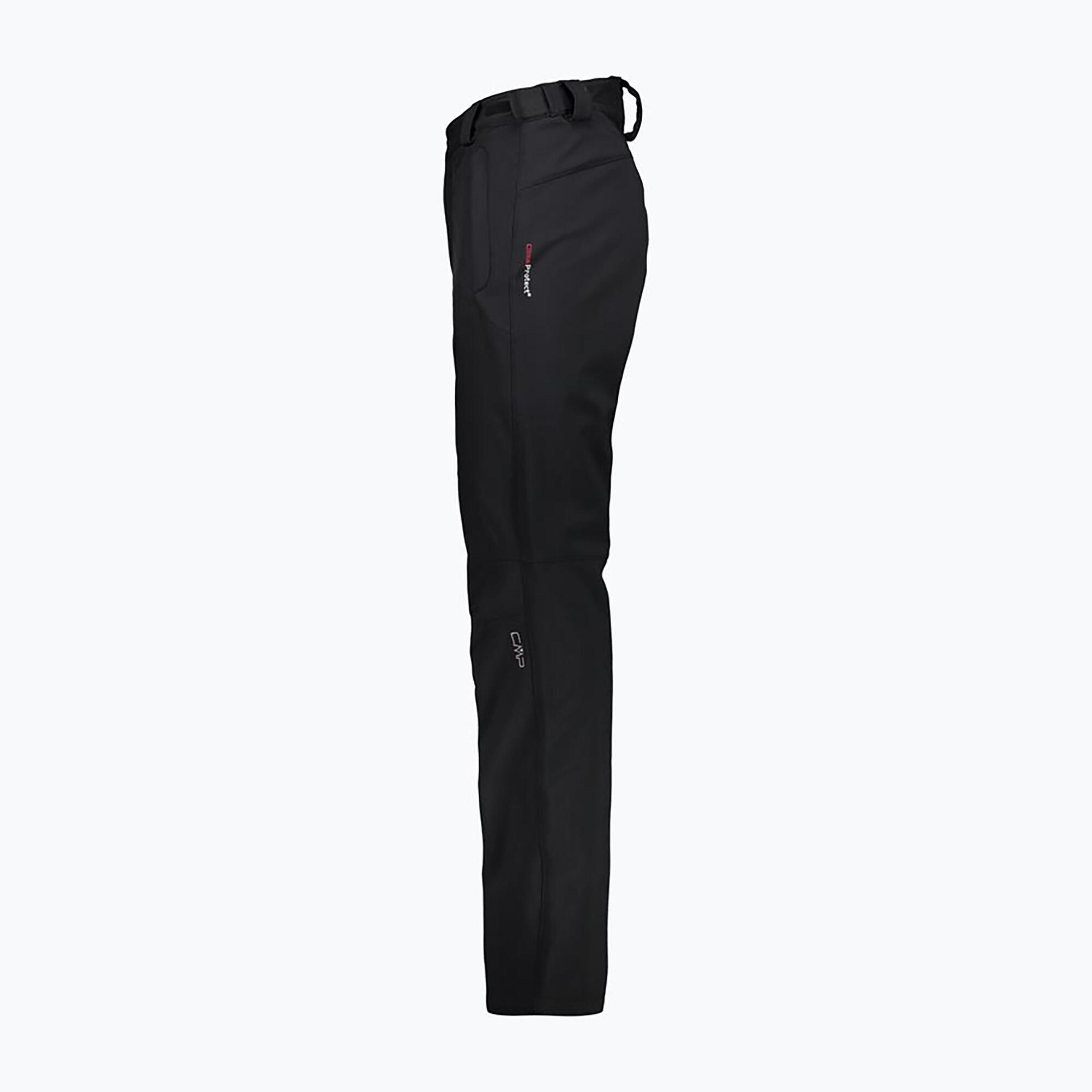 CMP Outdoorhose MAN SOFTSHELL LONG PANT für Herren, Fleecefutter NERO 56 3/7
