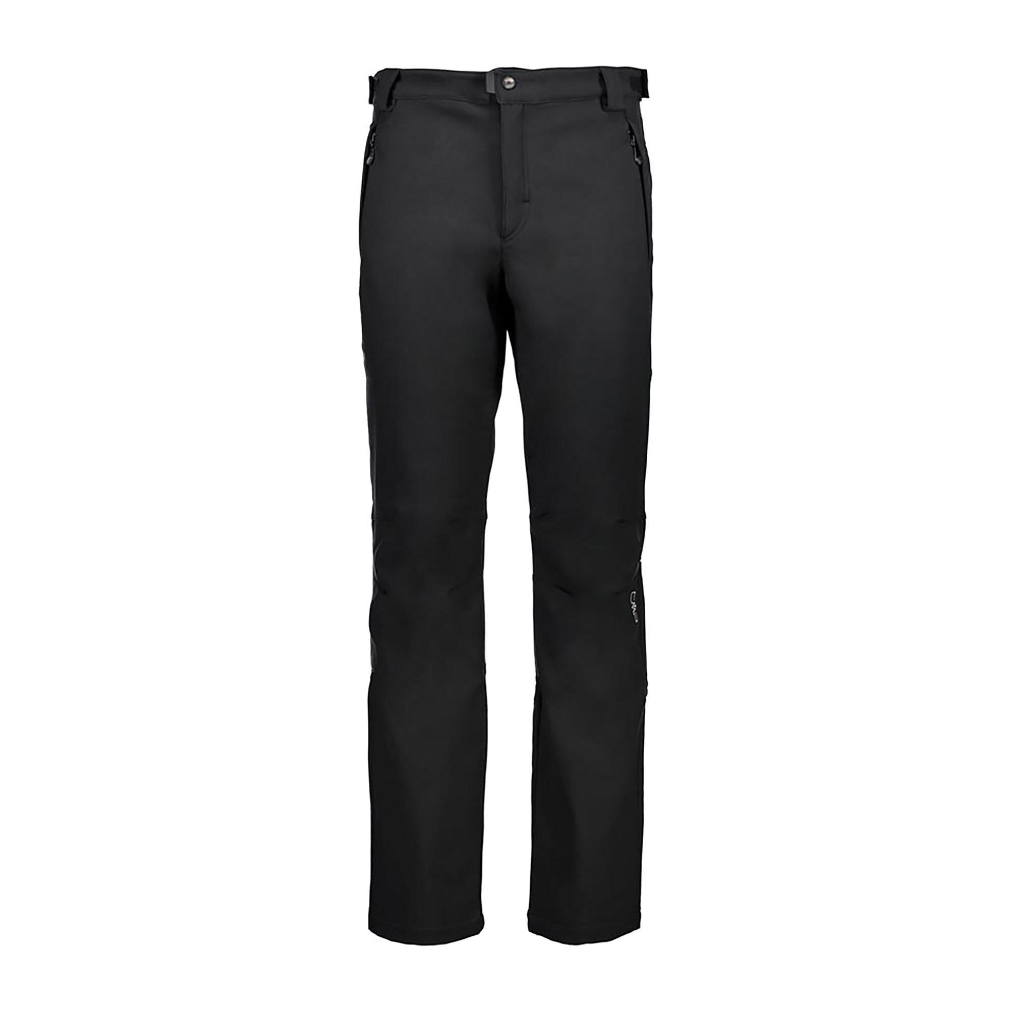CMP Outdoorhose MAN SOFTSHELL LONG PANT für Herren, Fleecefutter NERO 56 4/7