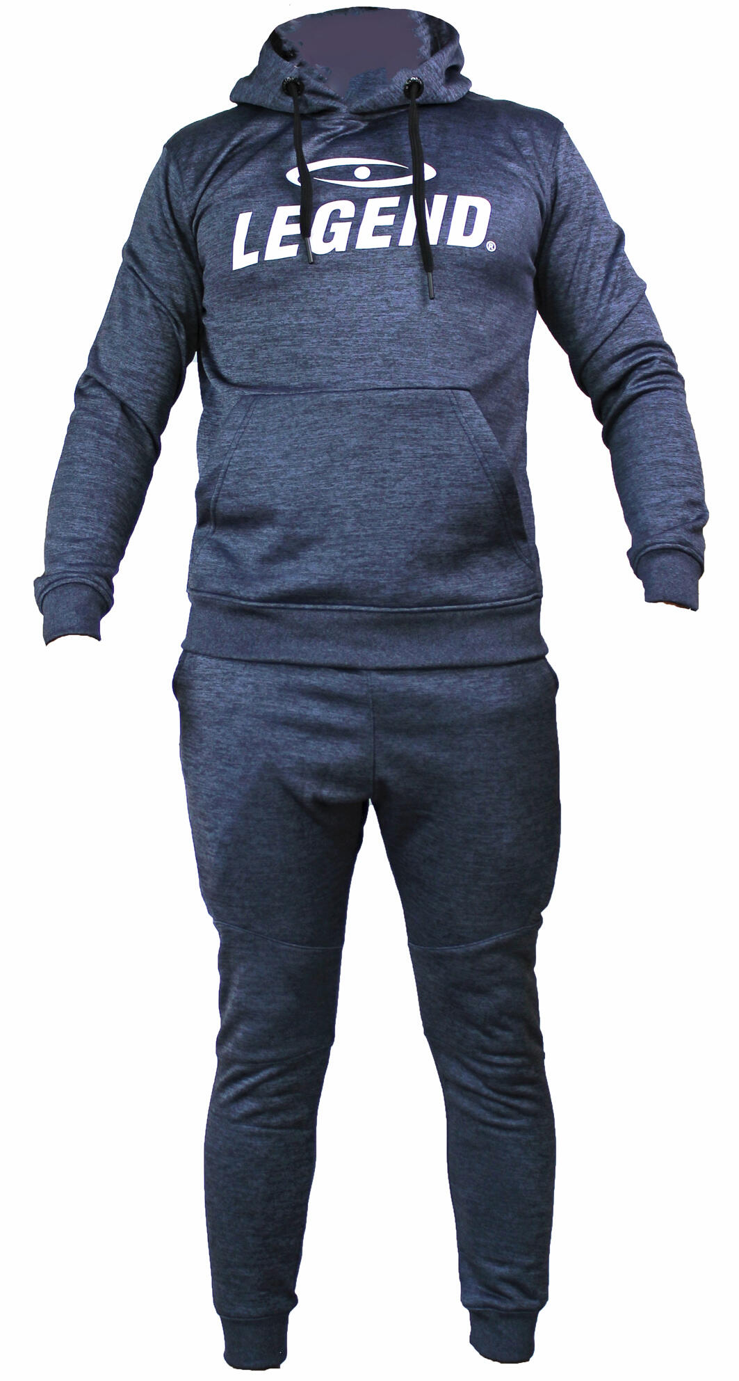 Legend joggingpak Navy SlimFit met hoodie - polyester voor kids en volwassenen 5/5
