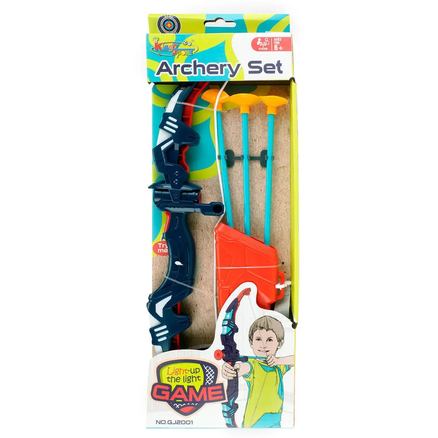 Set Arc cu lumini pentru copii, 3 sageti si tolba 4/4