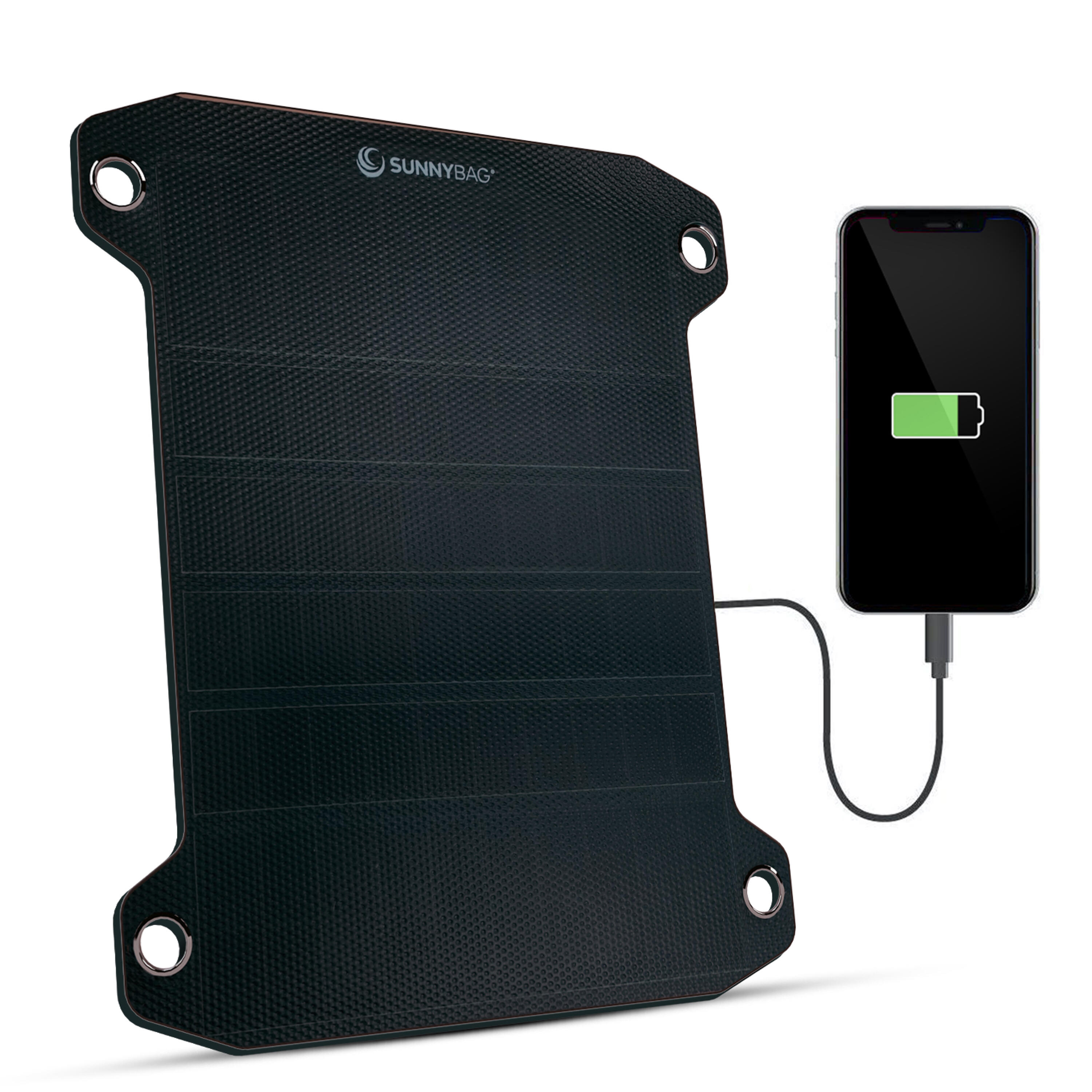 SUNNYBAG LEAF PRO | 7,5 Watt Tragbares Solarpanel | Leicht und flexibel | Solarmodul