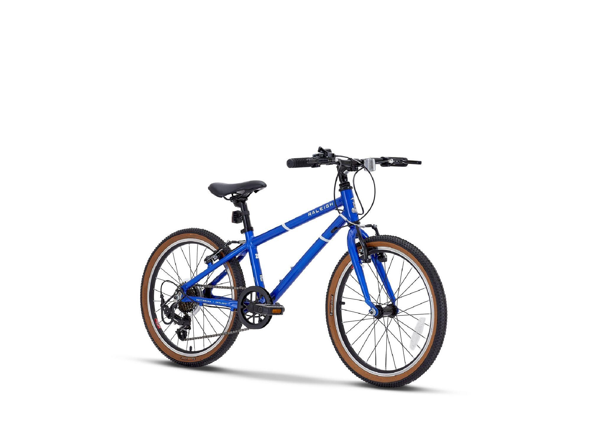 Raleigh POP 20" 6 Speed Alloy Childrens Bike BLUE 2/5
