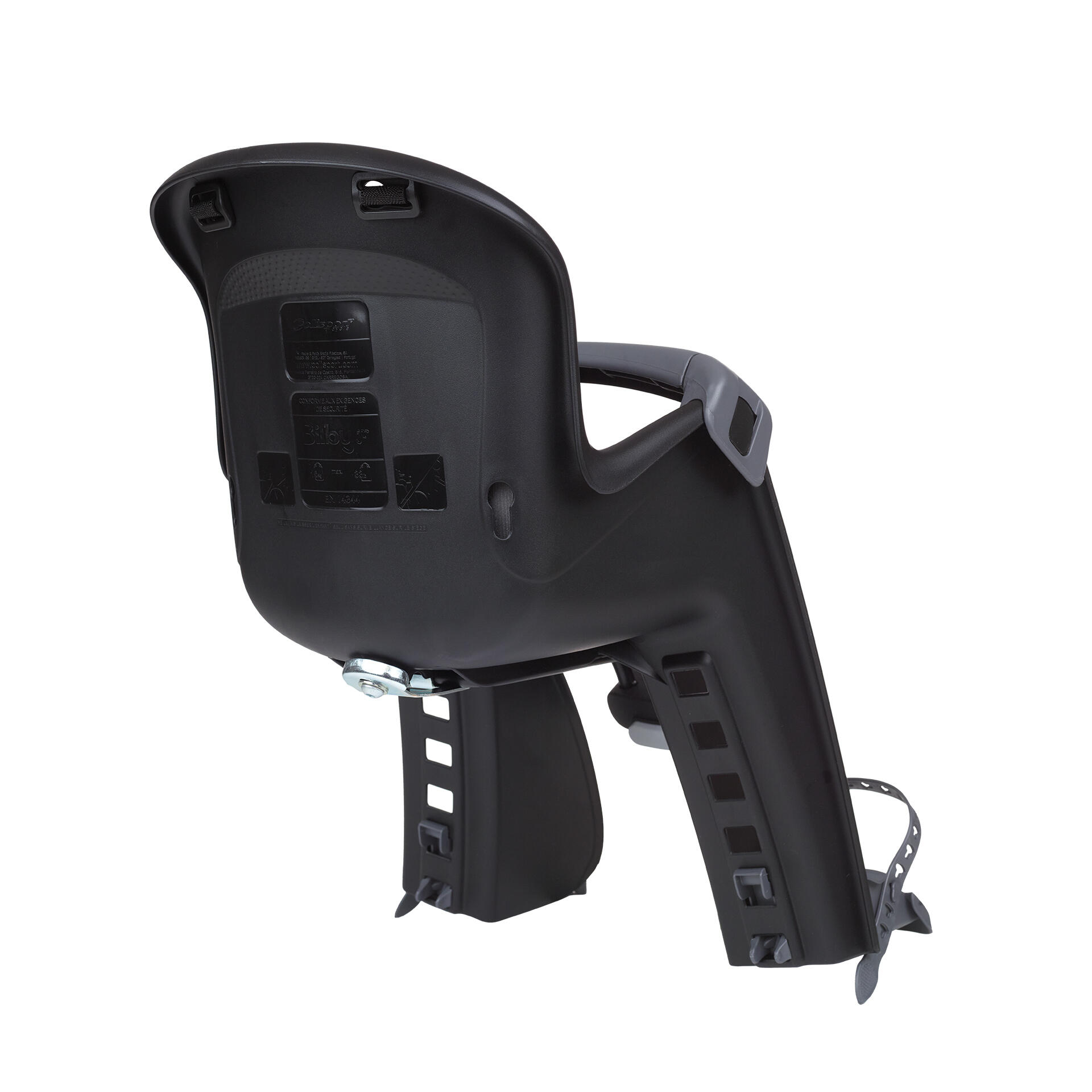 Siège Jeune Enfant Vélo Frontale Bilby Junior+ Noir/Gris 3/7