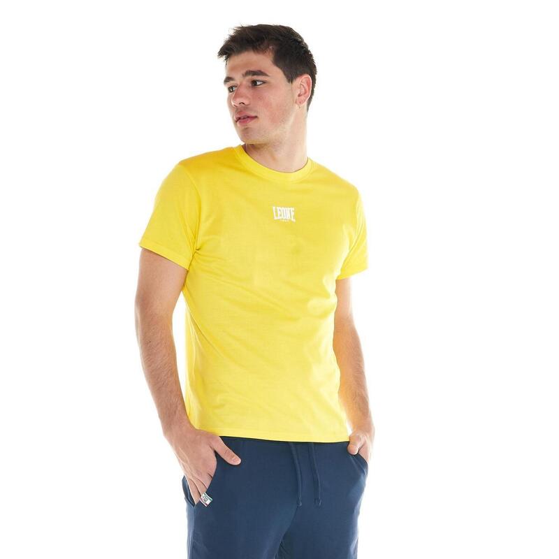 Set in jersey da uomo con T-shirt e bermuda Logo Basic