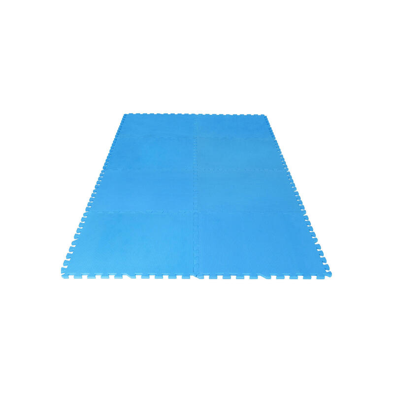 Vloermatten Blauw - 8 stuks - Bescherming - 8 stuks - 2,88 m2 - Puzzel mat