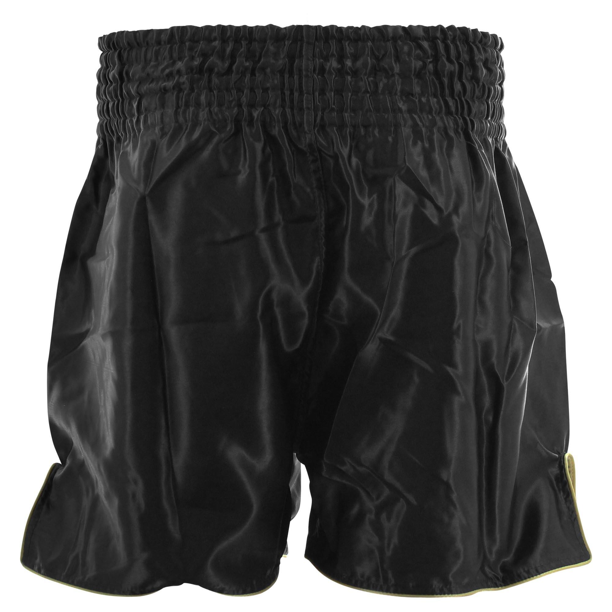 Kick Boxing Short Modèle Long Enfant/Adulte Or Satin 2/5