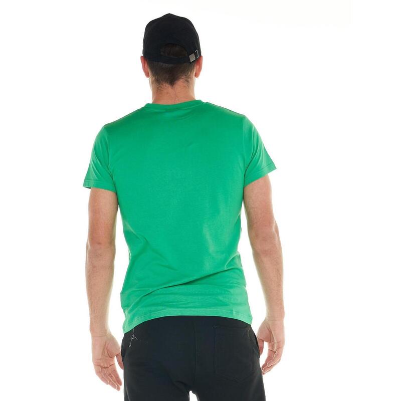 Man t-shirt short sleeves Sporty Fluo