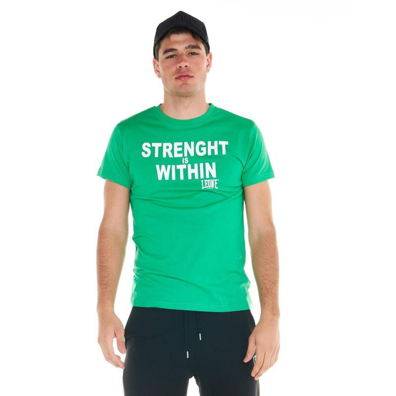 T-shirt da uomo Strenght is Within Sporty Fluo
