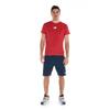 Logo Basic heren jersey set met T-shirt en Bermuda short