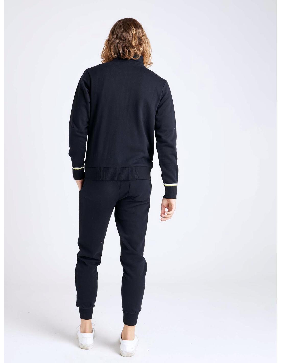 Tuta uomo collo in piedi e zip College Ash 4/6