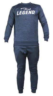 Legend sports slimfit joggingpak polyester — navy, kinderen en volwassenen