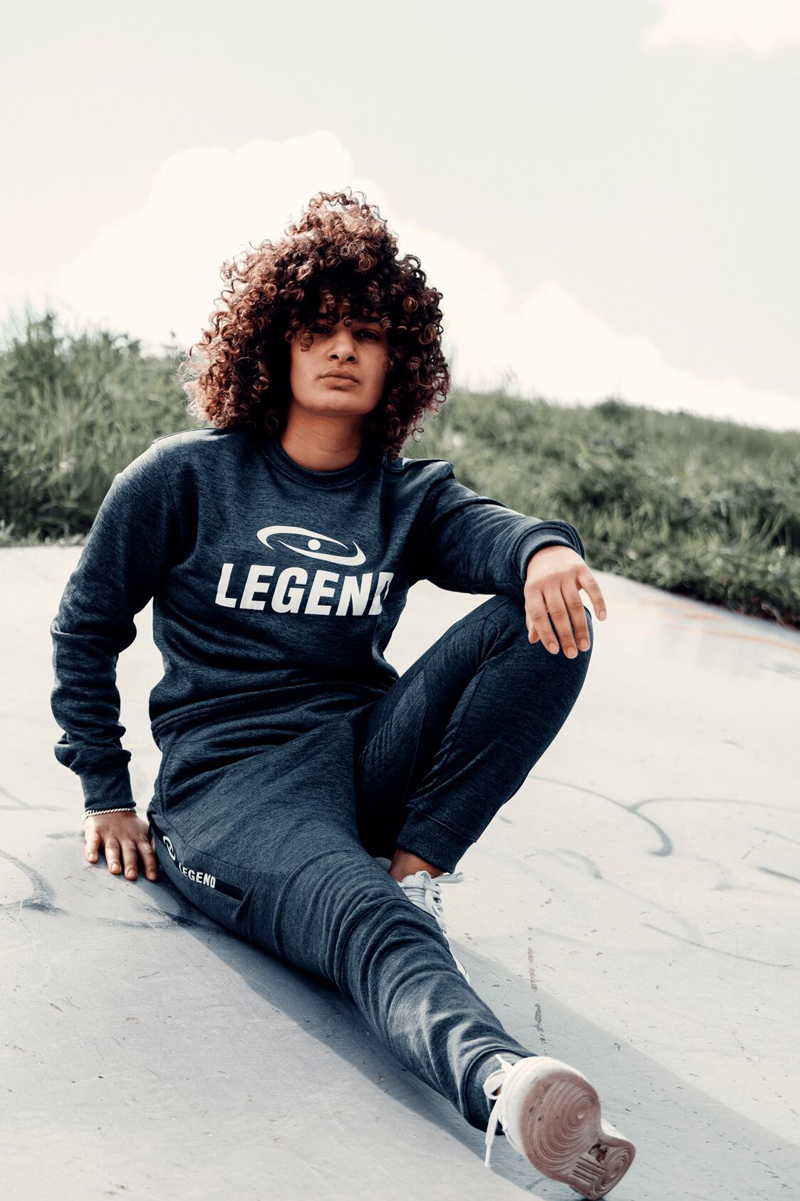 Legend Sports SlimFit joggingpak polyester — navy, kinderen en volwassenen 2/5