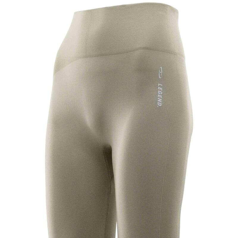 Sportlegging dames Khaki