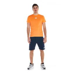 Logo Basic heren jersey set met T-shirt en Bermuda short