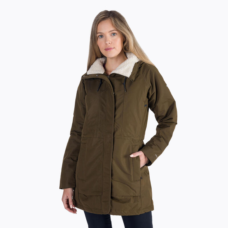 Chaqueta de invierno femenina Columbia South Canyon Sherpa Forrada