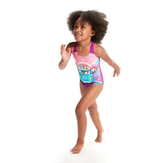 Maillot de bain Speedo bébé fille imprimé digital 9-12 mois