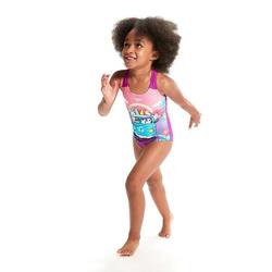 Maillot de bain Speedo Junior fille imprimé numérique – Azur 9-12