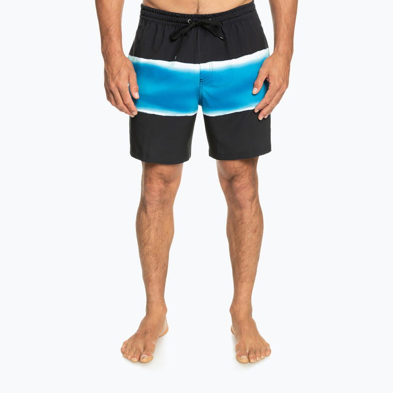 Short de bain Quiksilver Surfsilk Air-Brush Volley 17quot pour homme ;