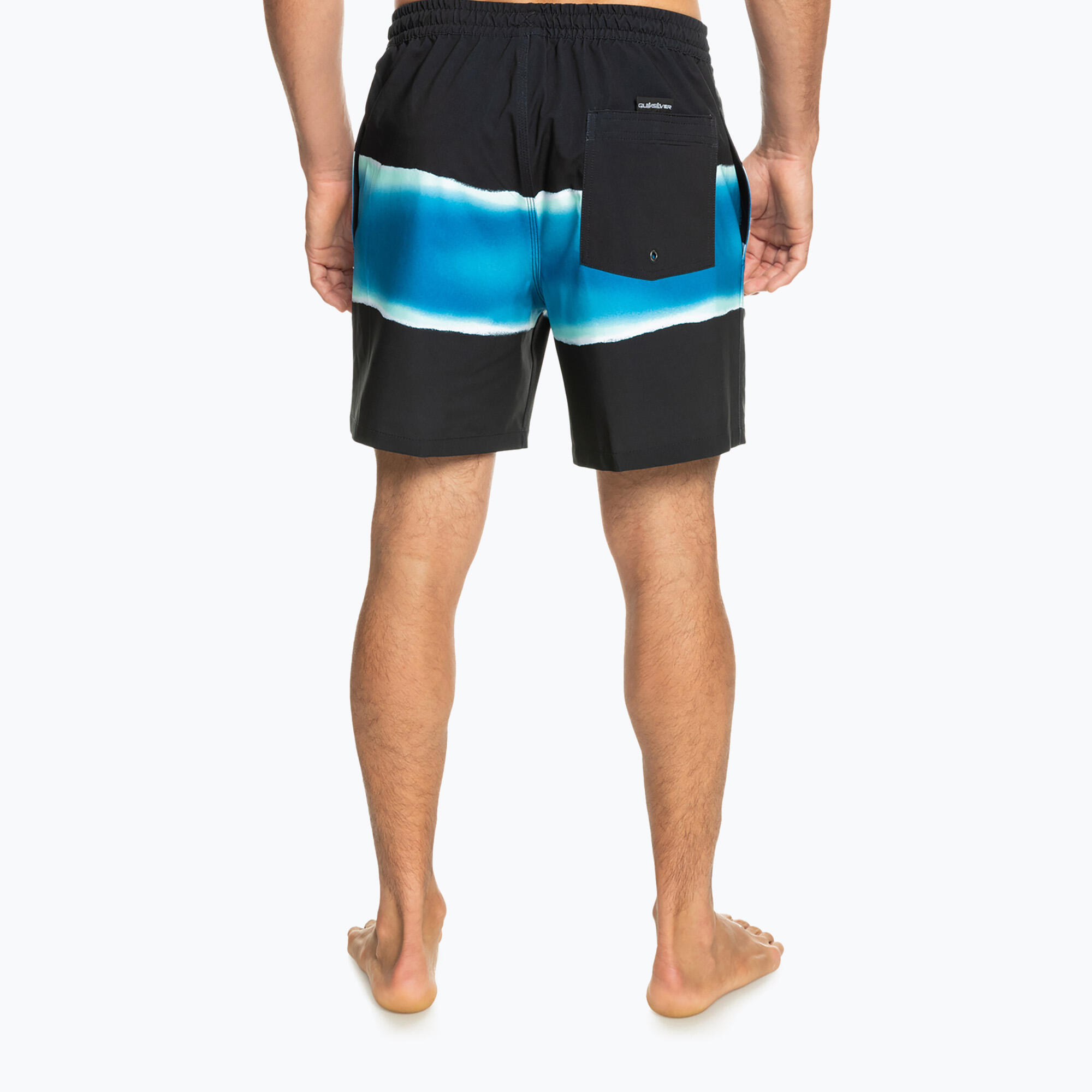 Szorty kąpielowe męskie Quiksilver Surfsilk Air-Brush Volley 17" 3/4