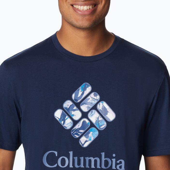 Columbia Rapid Ridge Graphic trekking-T-shirt voor heren