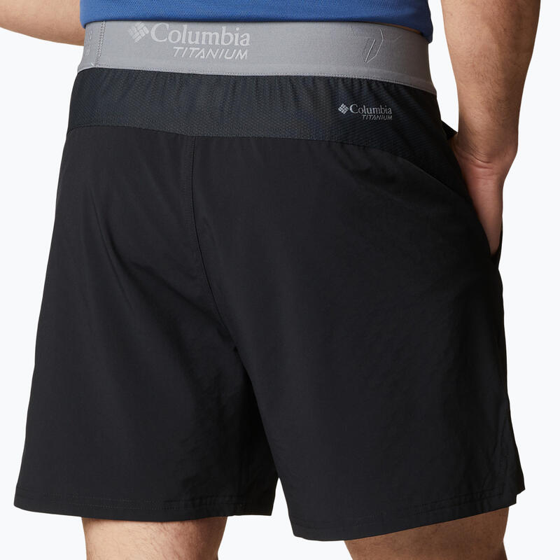 Shorts de trekking masculino Columbia Titan Pass LW 010