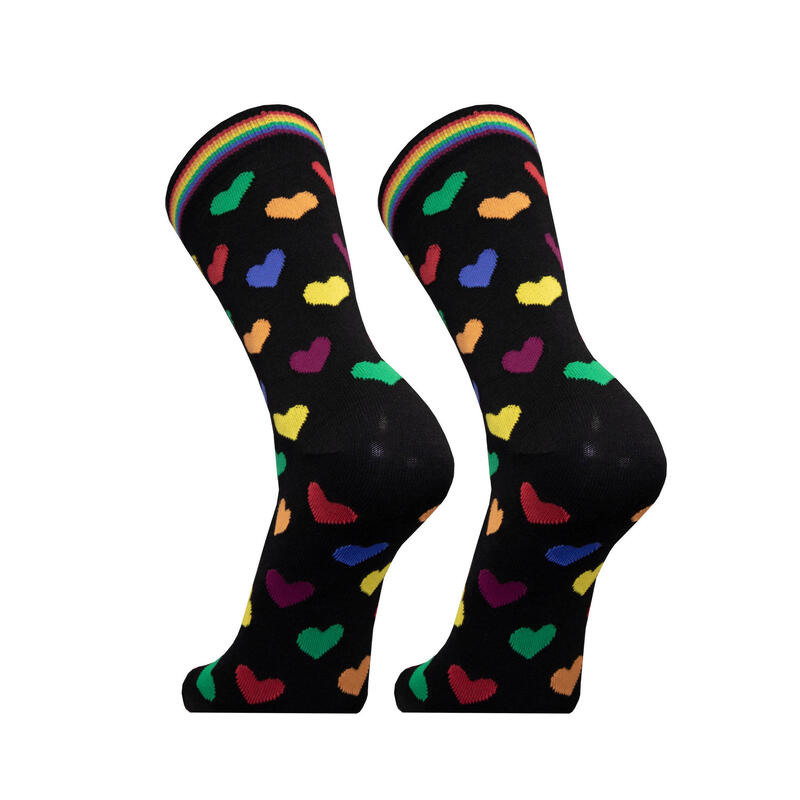 UphillSport Socken RAINBOW HEARTS 2er Pack