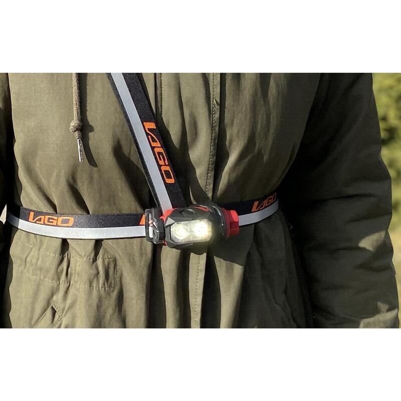 Lampe pectorale rechargeable LPX1.0 – Trail Course Rando – Fabrication FRANCE