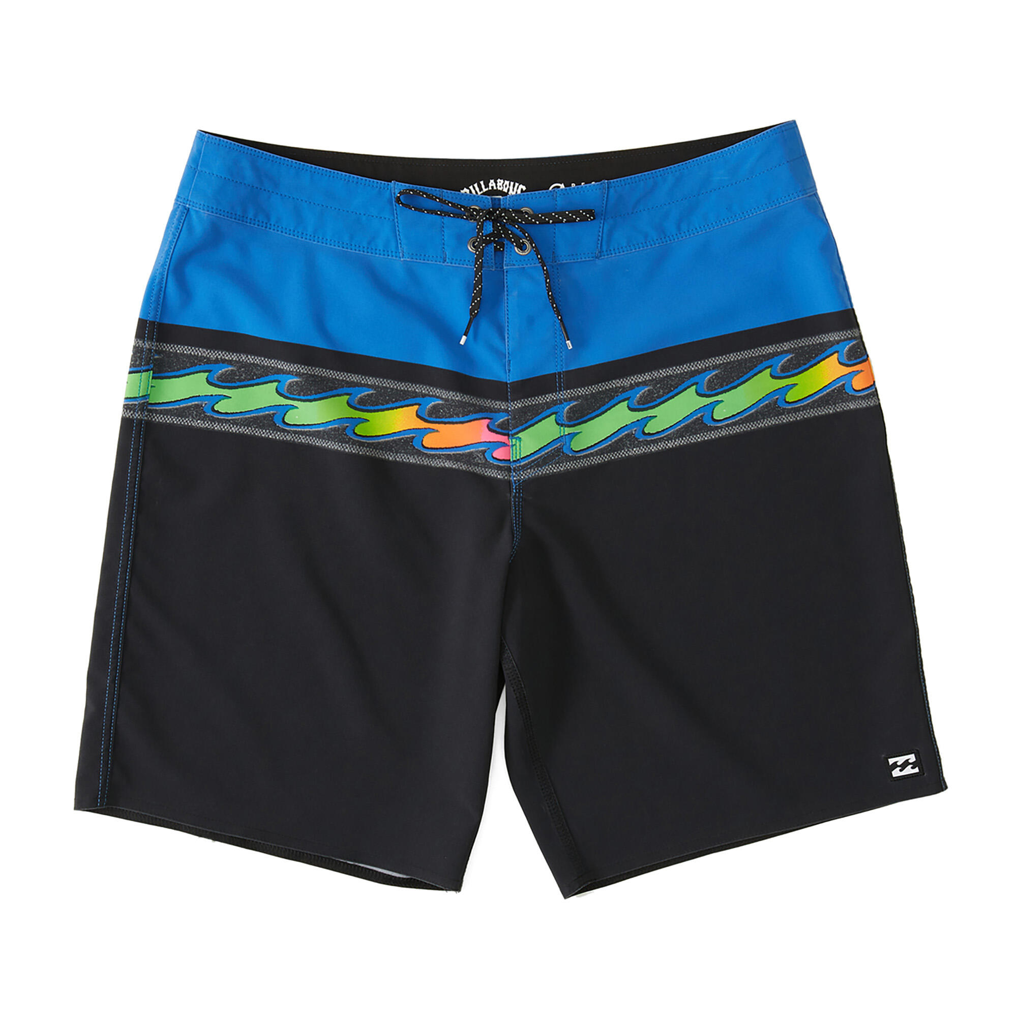 Billabong - Short De Bain Billabong Momentum Pro Pour Homme - Boardshort - Bleu|noir - 34 - Decathlon